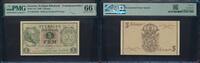 Sedler 5 Kronor Sweden Commemorative PMG 66 EPQ -