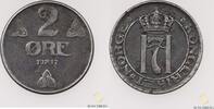 Mynter 2 Øre 1917 Norge Kv 1+ 178.19 US$  +  19.80 US$ shipping