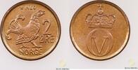 Mynter 2 Øre 1960 Norge Kv 0 59.40 US$  +  19.80 US$ shipping