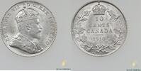Mynter 10 Cents 1910 Canada  UNC  148.49 US$  +  19.80 US$ shipping