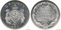 Mynter 2 Kroner 1907 Norge  Gevær Kv 0/01, renset 593.97 US$  +  19.80 US$ shipping