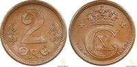 Mynter 2 Øre 1914 Danmark Kv 0 69.30 US$  +  19.80 US$ shipping