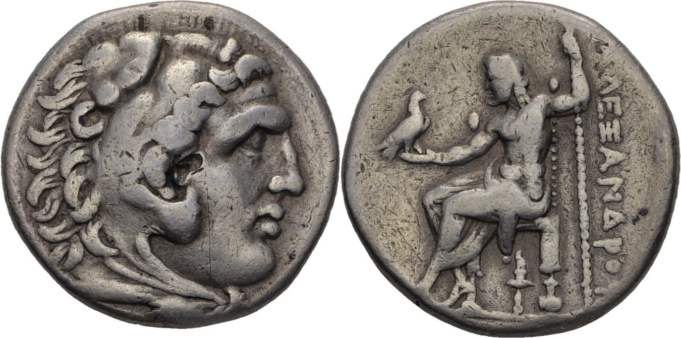 Könige von Makedonien Tetradrachme 276-274 Antigonos II Gonatas., 277/6 ...