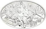 Polen 10 Zloty 2010 Klushino offen, Kontaktmarken, Proof, Proof