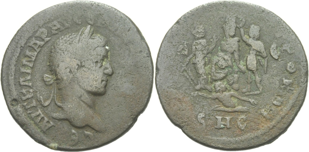 SYRIA, Seleucis and Pieria. Antioch. Æ 8 Assaria Severus Alexander, 222 ...