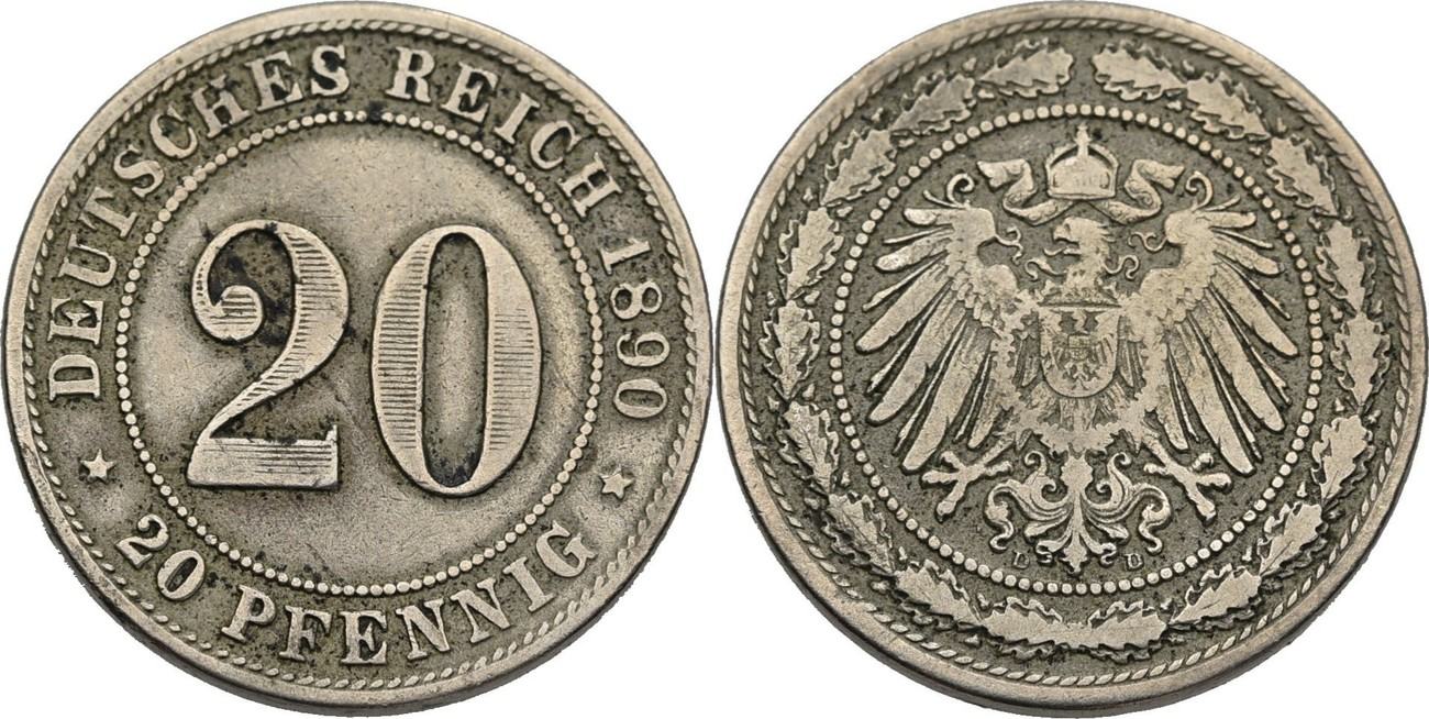 Монета deutsches reich. Deutsches Reich 1876 Pfennig серебро. 10 Пфенниг 1890. Монета 50 Pfennig. 10 Пфеннигов 1875.