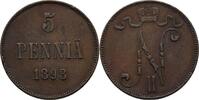 Penni 1898 Russland Finnland Nikolaus II., 1894-1917. kl. Randschläge