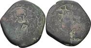 Islam Byzanz Zengid Follis mit Gegenstempel -