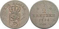 Hessen Kassel 1/2 Kreuzer Wilhelm II. (1821 - 1847) -