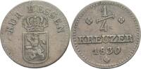 Hessen Kassel 1/4 Kreuzer Wilhelm II. (1821 - 1847) -