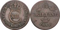 Schweden 1/12 Skilling Karl XIII., 1809-1818 -