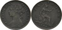 Großbritannien Farthing Victoria, 1837-1901. -