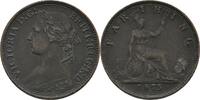 Großbritannien Farthing Victoria, 1837-1901. -