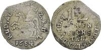 Braunschweig Wolfenbüttel 1/12 Taler Rudolf August, 1666-1685 -