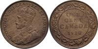 Kanada 1 Cent George V., 1910-36 -