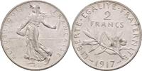 Frankreich 2 Francs Säerin -
