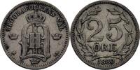 Schweden 25 Öre Oscar II., 1872-1907 -