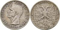 Albanien 5 Lek Vittorio Emanuele III., 1939-43 -