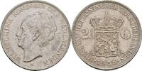 Niederlande 2 1/2 Gulden Wilhelmina, 1890-1948 -
