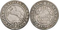 Braunschweig Calenberg Hannover 1/6 Taler Feinsilber Ernst August 1679-169885 -