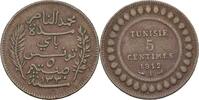 Tunesien 5 Centimes Muhammad al Nasir Bey, 1906-22 -