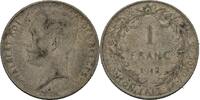 Belgien 1 Franc Albert, 1909-34 -