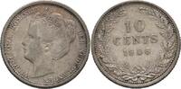 Niederlande 10 Cents Wilhelmina, 1890-1948 -