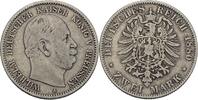 Preussen Berlin 2 Mark Wilhelm I., 1861-1888 -