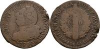 Frankreich Straßburg 6 Denier Konstitution, 1791-1792 -