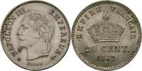 Frankreich Paris 20 Cent. Napoleon III., 1852-70 -