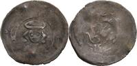 Pfalz Oberpfalz Amberg Pfennig a. Würzburger Schlag Rupert I., 1350-1390 -