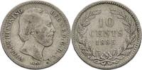 Niederlande 10 Cents Wilhelm III., 1849-90 -