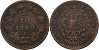 Österreich Lombardei Venetien 5/10 Kreuzer Franz Joseph, 1848-1916 -