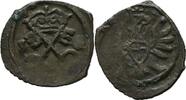 Polen Posen Poznan Denar Sigismund III., 1587-1632 -