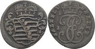 Sachsen Saalfeld Heller Johann Ernst VIII., 1680-1729 -