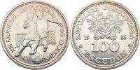 Portugal 100 Escudo Fussball WM 1986 in Mexiko -