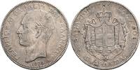 Griechenland 5 Drachmen Georg I., 1863-1913 -
