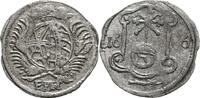 Sachsen Leipzig Pfennig Friedrich August I., 1694-1733 -