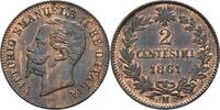 Italien Milano 2 Centesimi Viktor Emanuel II., 1861-1878 -
