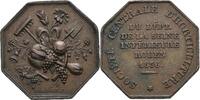 Frankreich Achteckige Medaille 1836 Société centrale d'horticulture Roue... 23.49 US$  +  11.75 US$ shipping