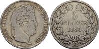 Frankreich Bordeaux 5 Francs Louis Philippe, 1830-1848 -