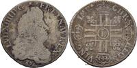 Frankreich Lille 1/2 Ecu Ludwig XIV., 1643-1715 -