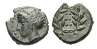 Bronz MÖ 413 Sizilien / Himera ca.  420-408 v.Chr.  Vorzüglich 150,00 EUR + 5,00 EUR kargo