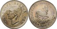 Südafrika 5 Schilling Georg VI.,1936-1952. -