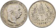 Österreich Ungarn 1 Krone Franz Joseph,1848-1916. -