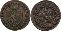 Nassau 1/4 Kreuzer Wilhelm 1816-1839 -