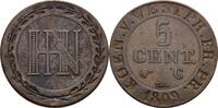Westfalen 5 Cent Hieronymus Napoleon -