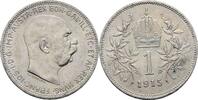 Österreich Ungarn 1 Krone 1915 Franz Joseph,1848-1916. EF