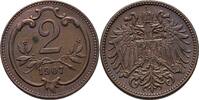 Österreich Ungarn 2 Heller Franz Joseph (1848 - 1916) -