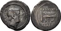 RÖMISCHE REPUBLIK Denar L. LIVINEIUS REGULUS, (42 B.C.) -
